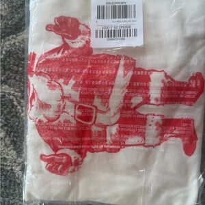 Old Navy Red and Cream Graphic Tee
